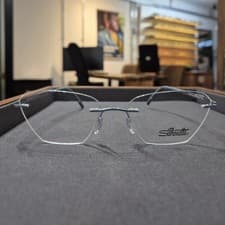 Image of Silhouette Rimless Momentum Frames 5529 5010 HS 53x17 Lightweight Titanium