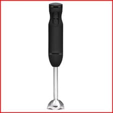 Image of 800W Immersion Blender with Stainless Steel Blades - Sleek Handheld Mixer