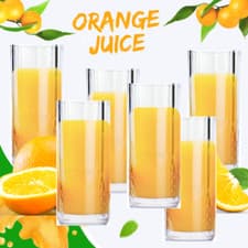 Image of 6 X Deluxe 14Oz Plastic Acrylic Tumblers Glasses Hi Ball Glass Party Picnic BBQ