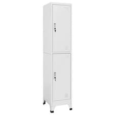 Image of Locker Cabinet with 2 Compartments 38x45x180 cm