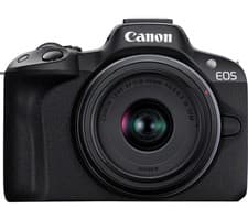Image of CANON EOS R50 Mirrorless Camera with RF-S 18-45 mm f/4.5-6.3 - REFURB-A