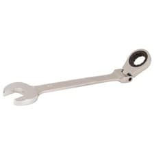 Image of Ratchet Spanner Combi Flexi Metric Flexible 8-32mm Ratchet Wrench Chrome UK