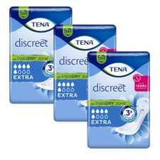 Image of 3x TENA Lady Extra 10 Pads - Dry, Odour Control
