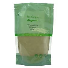 Image of Just Natural Organic Organic Wheatgrass Powder 100g - 2 Pack