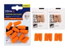 Image of 10-100 PAIRS Vitrex PU Foam Earplugs Reusable Ear Protection Noise Reduction UK