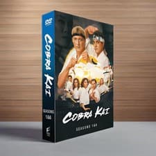 Image of New Box Set Cobra Kai Seasons 1- 6 DVD 14-Disc English Free Delivery