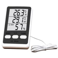 Image of Digital Refrigerator Freezer Fridge Thermometer Thermometer with External Sensor