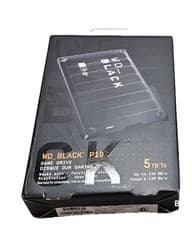 Image of WD_BLACK 5TB P10 Portable Gaming External HDD WDBA3A0050BBK PS5 Compatible