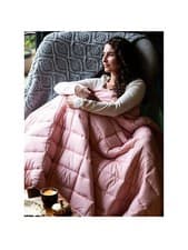 Image of Rest Easy Weighted Blanket in Blush – 7 kg – 135 x 200 cm