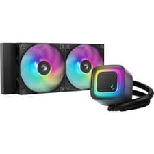 Image of DeepCool LE240 V2 240mm Liquid CPU Cooler Dual 120mm ARGB Fans Anti-Leak