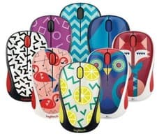 Image of Logitech M317 Wireless Optical Mouse Many New Colors To Choose From M325 M185