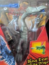 Image of Yu-Gi-Oh! Blue-Eyes White Dragon - Sealed. Mattel Figure - Series 1 Blast Attack