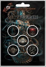 Image of Meshuggah - Violent Sleep of Reason Button Set Badge Pack NEU & OFFICIAL!
