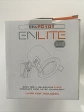 Image of Aurora Enlite EN-FD101 240V GU10 Fixed Downlight Satin Nickel