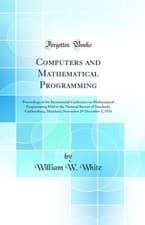 Image of Computers and Mathematical Programming (Classic Reprint)