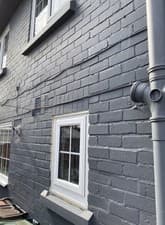 Image of DARK GREY ONECOAT MASONRY PAINT 2.5 LITRE TOUGH DURABLE EXTERIOR ⭐️