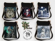 Image of Original Nemesis Now by Anne Stokes & Lisa Parker Shoulder Bags 23cm Canvas Bags