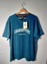 Image of Craghoppers TShirt SizeXL Green Mens Workwear Walking Hiking Outdoors Top BNWT