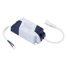 Image of 2Pcs 4-7W 300mA LED Driver AC 85-265V Output 12-28V DC Male Connectors