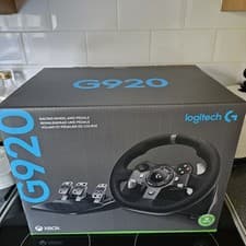 Image of Logitech G920 UK Plug Driving Force Racing Wheel for Xbox One and PC