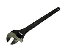 Image of 15" Adjustable Wrench Spanner 375mm Wide Jaw Heavy Duty Chrome Vanadium Handle