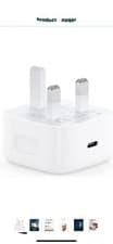 Image of Ugreen PD 20W USB-C Type C Fast Wall Charger Adapter 3 Pin Plug (White)