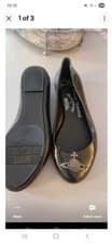 Image of Melissa Vivienne Westwood Ballet Pumps - Flat Shoes- School Or Work - Size 6