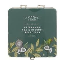 Image of | Three Oclock Afternoon Tea Biscuit Selection Tin - Gift Basket, Birthday T...