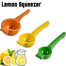 Image of Manual Lemon Lime Juicer Metal Heavy Duty Citrus Press Fruit Extractor Tool UK