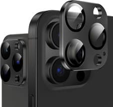 Image of Camera Lens For iPhone 17 Pro Max Air 16 15,14,13 Protector Glass Cover Black