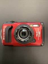 Image of Olympus OM System Tough TG-7 12MP Compact Camera Red Brand new Original photos