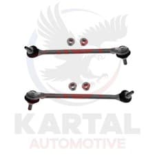 Image of Anti Roll Bar Stabiliser Drop Links Set x2 Front Right & Left Fits Mercedes-Benz