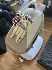 Image of 4MOMS MamaRoo 4 Baby Infant Swing + Newborn Insert + Original Box • 5 Motions