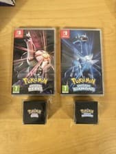 Image of Pokémon Brilliant Diamond & Shining Pearl Nintendo Switch 2021 sealed w promo