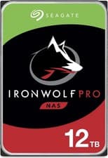 Image of Seagate IronWolf Pro 12TB NAS HDD ST12000NE0008 3.5" SATA 7200RPM 256MB Cache