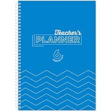 Image of Silvine A4 Teacher's Academic Planner with Durable Hardback Covers and 204 x6