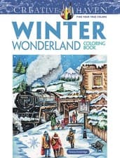Image of Children's Creative Haven Winter Wonderland Coloring BookMulti-Colour0.67 x 2...