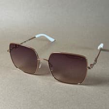 Image of Guess Womens Metal Sunglasses GU7906-H Rose Gold Gradient