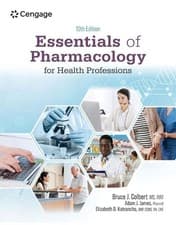 Image of Essentials of Pharmacology for Health Professions by Bruce Colbert Paperback Boo