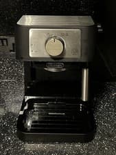 Image of De'Longhi Stilosa EC260.BK Coffee Machine - Black/Silver (IMPORTANT DESCRIPTION)