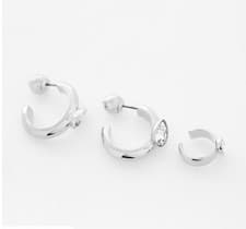 Image of genuine swarovski earrings new in box