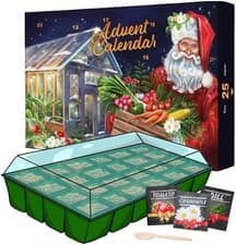 Image of Seeds Advent Calendar 2025 for Garden Gifts - 24 Days Christmas Countdown Advent