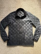 Image of Genuine Barbour Liddesdale Quilted Jacket Mens Medium Black | New Without Tags