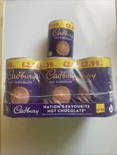 Image of Cadbury Drinking Hot Chocolate 250g PMP £2.99 x 6 Free Delivery