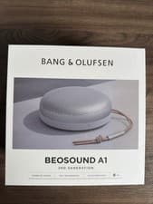 Image of Bang & Olufsen Beosound A1 (2nd Gen) Waterproof Bluetooth Speaker - Grey Mist