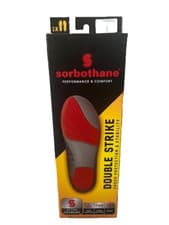 Image of Sorbothane Double Strike Insoles Full Foot Shock Absorption 11-12.5 46-48 * BNIB