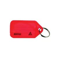 Image of Kevron Plastic Clicktag Key Tag Red (Pack of 100) ID5RED100