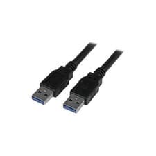 Image of 3m StarTech USB Data Transfer Cable USB3SAA3MBK