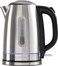 Image of Daewoo Edinburgh 3kW Rapid Boil Jug Kettle Large 1.7L 360 Swivel Stainless Steel