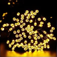 Image of Battery Operated Fairy Lights With Timer Christmas Tree IndoorOutdoor Xmas Decor